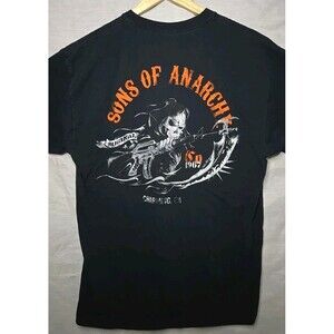 Sons Of Anarchy Skull T-Shirt, XL, Charming, CA